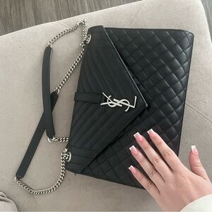 Large YSL Envelope bag